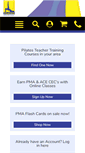 Mobile Screenshot of pilatesinstructoracademy.com